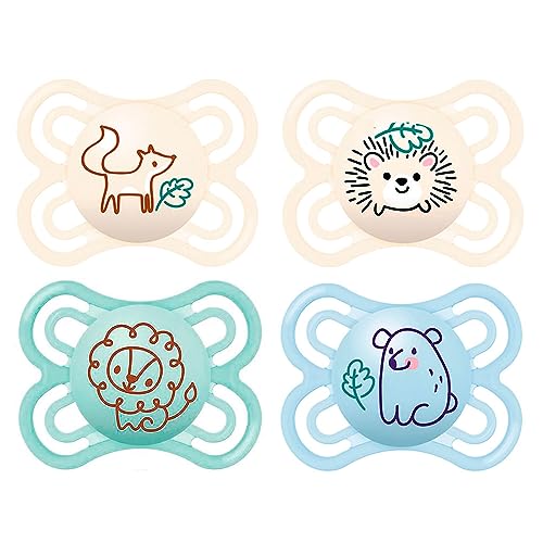 Chupetas MAM Perfect Skin Soft Silicone (0-6 meses) MAM - Chupetas e mordedores - borracha, 0-6 meses, leve, alimentação