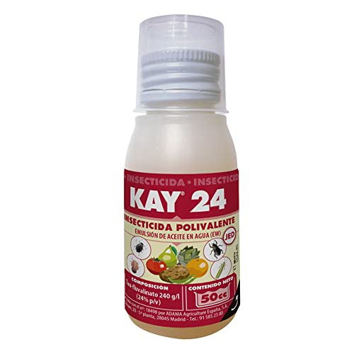 Insecticida para Pulgón, Escarabajo, Trips y Mosquito Verde KAY 24 (500 ml) MASSO - Pesticidas - pulga, escarabao, trips, mosquito verde