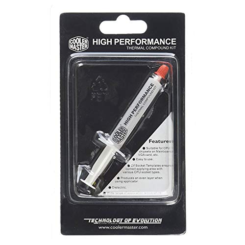 Cooler Master Htk-002 Pasta Térmica 3 G Cooler Master - Peças de refrigeração de sistema de computador - condutor térmico, eficaz, refrigeração, transferência