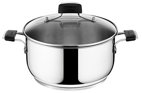 Tigela de sopa LAGOSTINA 012895020524 (Material: aço inoxidável) Lagostina - Utensílios de cozinha - aço inoxidável, 1 l, lavável na máquina de lavar loiça, 210 °c