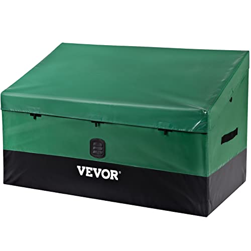 Caixa de Armazenamento Exterior VEVOR com Teto 100 Galões VEVOR - Caixas de armazenamento externas - exterior, 100 galões, teto