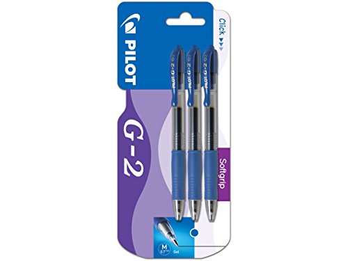 Esferográfica Rollerball PILOT G2 Azul (Tinta Preta) Pilot - Canetas - rollerball, tinta preta, azul