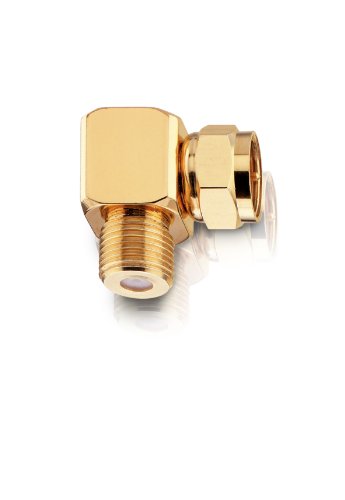 Adaptador para antena OEHLBACH F-AD 90 OEHLBACH - Acessórios de antena - macho fêmea, antena, dourado
