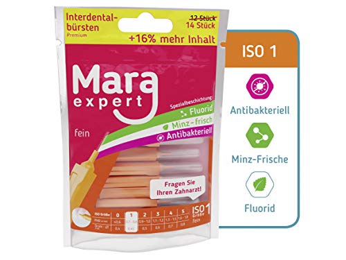 Escova de Dentes LISTERINE Interdental Orange (0.45 mm) MARA EXPERT - Escovas de dentes - interdental, 0.45 mm, orange