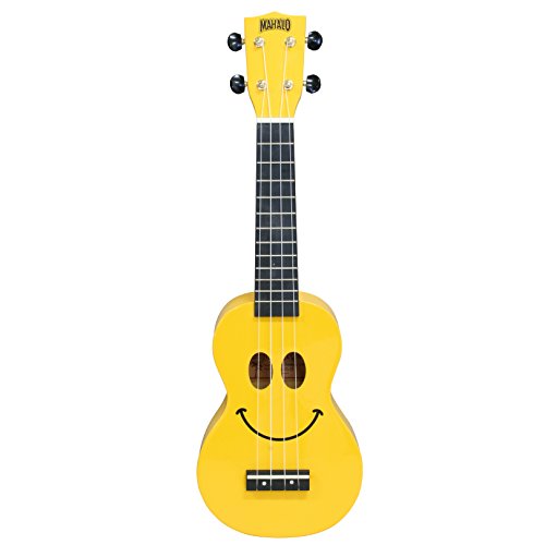 Ukulele MAHALO Fun Yellow Smile (Soprano) Mahalo - Downloads de música digital - ukulele, mahalo, amarelo, soprano, cordas, bolsa