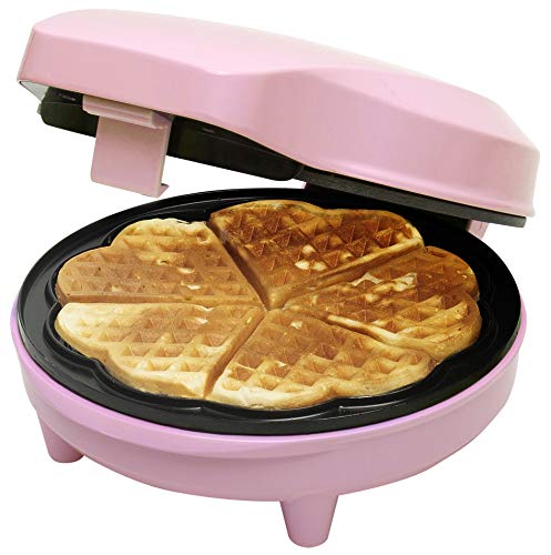 Máquina de Waffles Bestron Sweet Dreams | Rosa Bestron - Máquinas de waffle - waffles, rosa