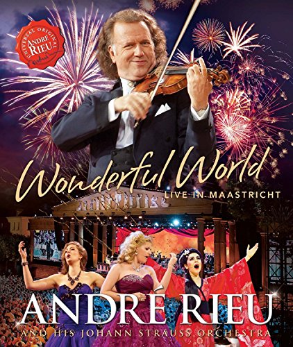 Blu-Ray André Rieu And His Johann Strauss Orchestra - Wonderful World (Edição em Espanhol) Universal Music - Dvds de filmes e programas de televisão - andré rieu, johann strauss orchestra, Wonderful World, edição em espanhol