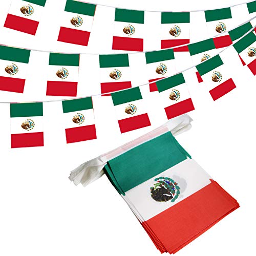 Bandeira de Corda Anley 38 Bandeiras 33 Pés Anley - Fitas e cortinas de festa - bandeira, corda, anley, 38 bandeiras, 33 pés