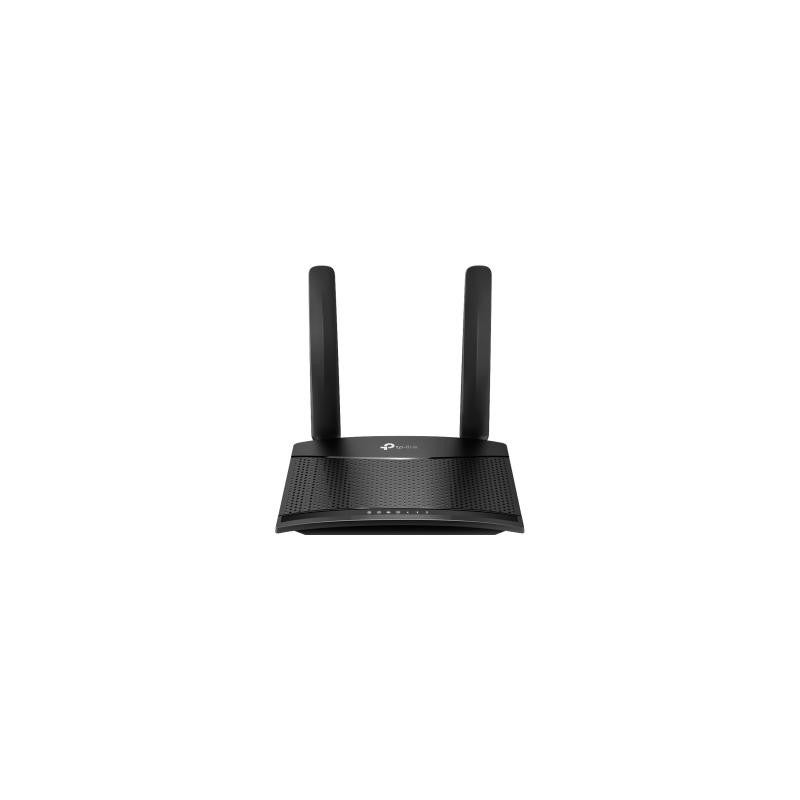 Tp-Link Tl-Mr100 Router Sem Fios Fast Ethernet Single-Band 2.4 Ghz 3G 4G Preto TP-Link - Pontes e roteadores - fast ethernet, single-band, 2.4 ghz, 3g, 4g