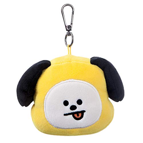 Porta-Chaves BT21 Chimi (Idade Mínima Recomendada: 3 anos) Aurora - Porta-chaves - pvc, bt21, fecho de corrente, felpudo