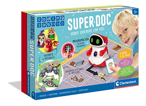 Robô Educativo CLEMENTONI Super Doc (Idade Mínima Recomendada: 5 anos) CLEMENTONI - Brinquedos - educativo, codificação, programável, crianças