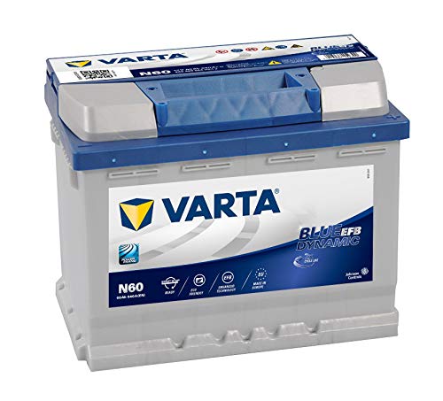 Bateria Varta N60 (12V - 60Ah - Chumbo-ácido) Varta - Baterias - 12V, 60Ah, chumbo-ácido
