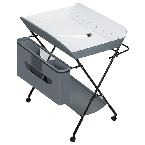 Mudador WOLTU WT013GR | Cinzento (Cama e Leito) WOLTU - Móveis para bebês e crianças pequenas - cinzento, cama