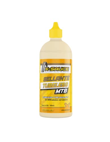 X-Sauce Líquido Selante Tubeless Mtb 500Ml Antipinchazos x-sauce - Lubrificantes - selante, tubeless, antipinchazos, 500ml