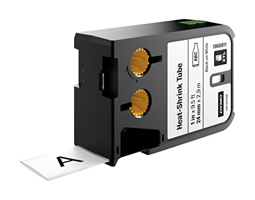 Etiquetadora DYMO Rhino 4200 S0720510 Preto sobre Branco DYMO - Fitas de etiquetas e recargas - térmica, 2,4 cm x 2,7 m, preto sobre branco, não removível