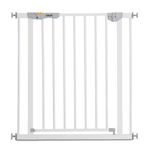 Porta de Segurança para Bebé HAUCK Autoclose N Stop 2 | Branco Hauck - Móveis para bebês e crianças pequenas - fecho automático, altura ajustável, 30 kg, montagem fácil