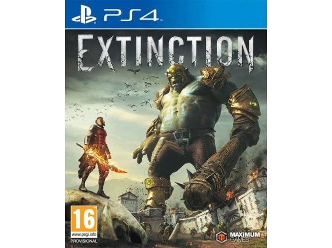 Jogo PS4 Extinction (M18 - Ação/aventura) Bad land games - Software de jogos de vídeo - jogo ps4, extinction, ação-aventura, rpg, monstros