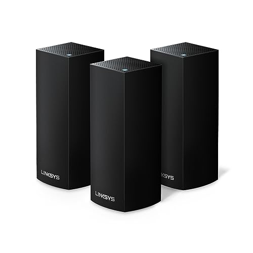 Sistema Mesh LINKSYS WHW0303 (AC2200 - 400 + 866 + 867 Mbps) Linksys - Pontes e roteadores - mesh, ac2200, 400 + 866 + 867 mbps, cobertura ininterrupta