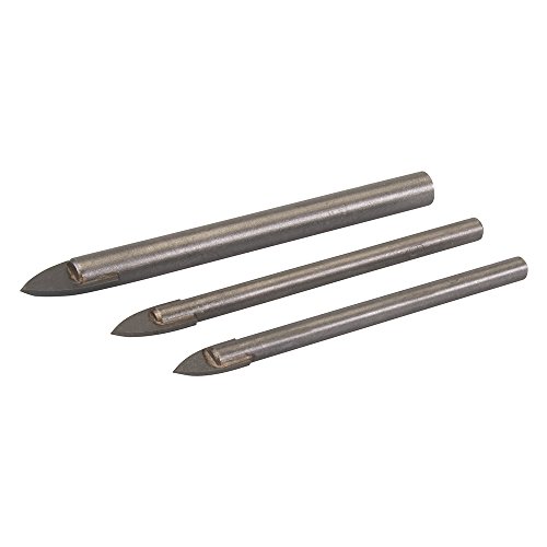Conjunto de Brocas para Vidro e Azulejos SILVERLINE Silverline - Acessórios para brocas e parafusadeiras - vidro, azulejos, brocas
