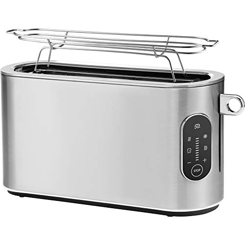 Torradeira WMF LUMERO (2 fatias - 980 W) WMF - Torradeiras - 2 fatias, 980 W, 10 níveis, centrado do pão, iluminação LED