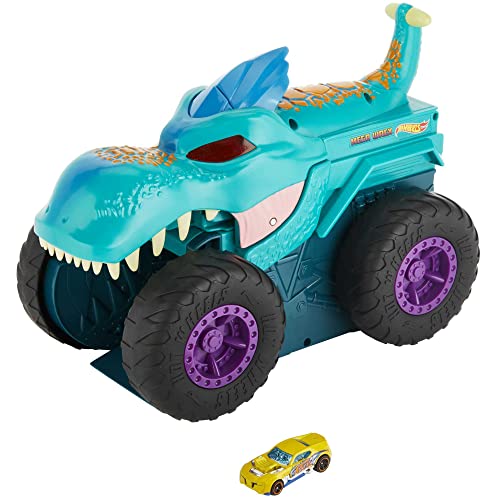 Brinquedo sobre Rodas HOT WHEELS GYL13 (6 anos) Mattel - Modelos em escala - efeitos de luz, efeitos sonoros, expulsão de carros, 3 anos