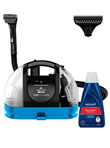 Máquina de Limpeza a Vapor BISSELL SpotClean C3 Bissell - Aspiradores de pó e a vapor - limpeza a vapor, spot clean c3, tapetes, capas de sofá, interiores de automóveis