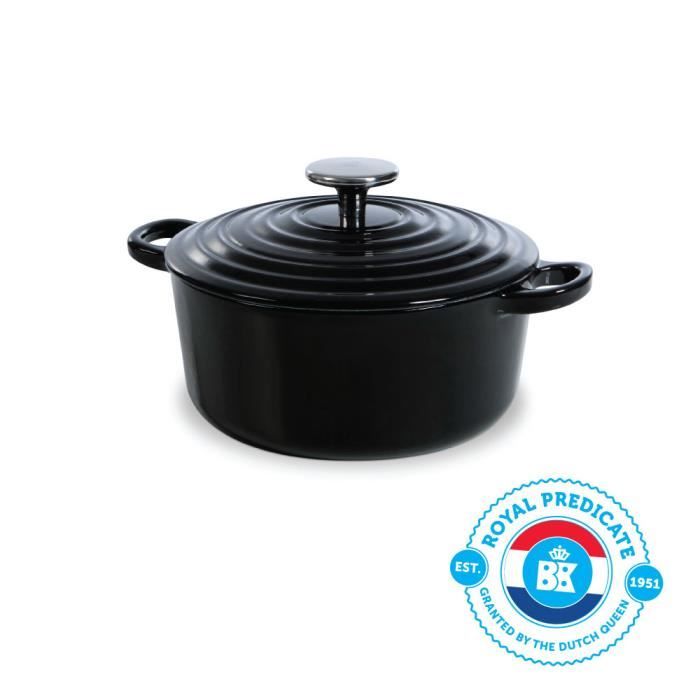 Caçarola Redonda com Tampa BK COOKWARE H6071.520 Bissell - Fornos holandeses - alumínio, 2,5 l, tampa, Ø 20 x 13 cm