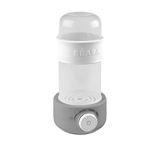 Aquecedor de Biberão a Vapor Beaba Baby Milk Second | Azul, Branco (Puericultura - Dormir) Beaba - Aquecedores e esterilizadores de biberões - aquecedor, biberão, vapor, leite materno, formula, bebés