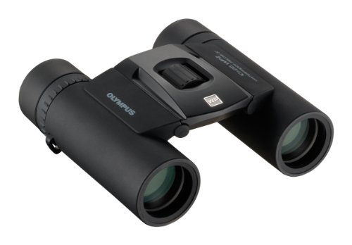 Binóculos OLYMPUS 10x25 WP II (10x) Olympus - Binóculos - prisma de techo, lentes revestidas, índice BAK-4, resistente à água, plegável