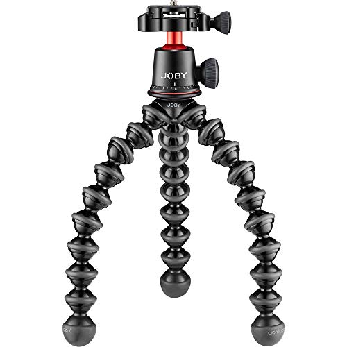 Tripé JOBY 3K Pro Kit (Bola - Altura Máxima: 66 cm) JOBY - Peças e acessórios para câmeras - 66 cm, 360º, 3 kg, alumínio