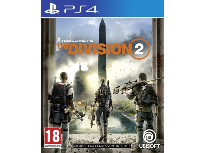 Jogo PS4 Tom Clancy's The Division 2 (M18 - Ação) Sony - Software de jogos de vídeo - ps4, ação, m18