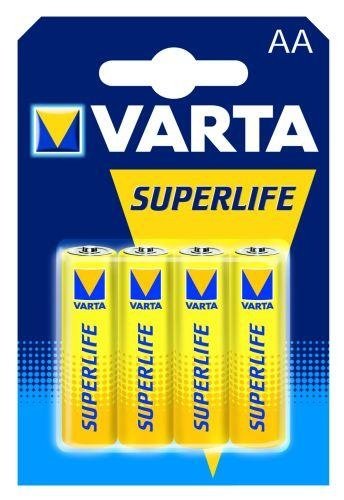 Pilha Não-Recarregável VARTA Super Life AA Varta - Baterias - 1600 mAh, universal, 1,5 V, aa