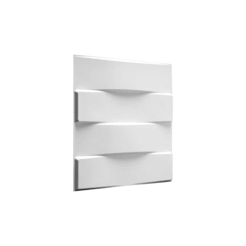 Painéis Decorativos 3D WOODEEN Vaults (12 Painéis - 50x50 cm) WallArt - Revestimento de parede - madeira, geométricos, 50x50 cm, 12 painéis