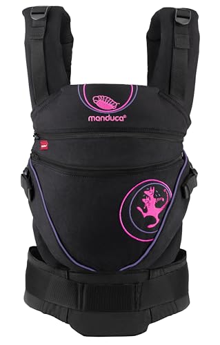 Porta-Bebês Manduca Xt Kanga Preto-lilás Wickelkinder GmbH - Móveis para bebês e crianças pequenas - Manduca, Kanga, preto-lilás