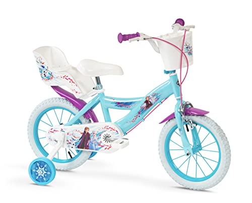 Bicicleta Infantil FROZEN 14'' HUFFY (Idade Mínima: 3 Anos) Toimsa - Bicicletas - frozen, 14 polegadas, idade mínima 3 anos