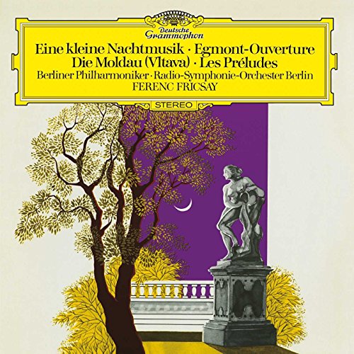 Vinil LP - Eine Kleine Nachtmusik: Egmont: Overture: The Moldau: Vltava: Les Préludes Fricsay/Bp/Dsob - Música e gravações de som - vinil, LP, Eine Kleine Nachtmusik, egmont, overture, the moldau, vltava, les préludes