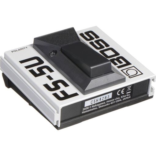 Pedal BOSS FS-5U Momentary (Preto e Branco) BOSS - Processadores de efeitos - momentâneo, preto e branco