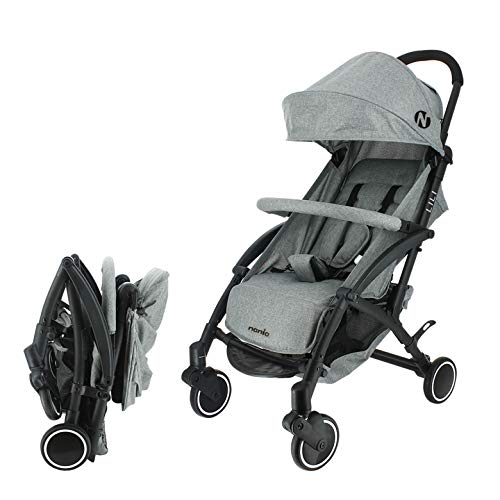 Carrinho de Bebé Individual NAINIA Lilinha Cinzento nania - Móveis para bebês e crianças pequenas - individual, cinzento, bebé