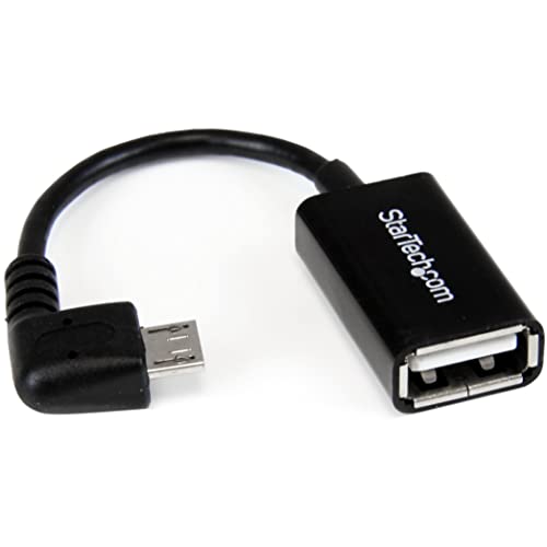 Cabo de Dados STARTECH (Micro-B - USB A - 50 cm - Preto) STARTECH - Inversores de energia - micro-usb, otg, 50 cm, preto