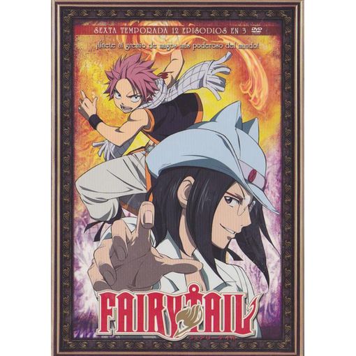 Fairy Tail - Temporada 6 (Blu-Ray) (Vídeo) DVD - Dvds e vídeos - Fairy Tail, temporada 6, blu-ray, vídeo