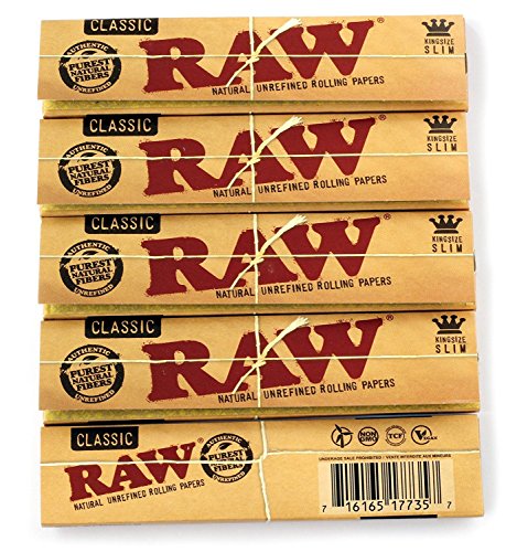 Papel para Ligar Cigarros RAW Large 160 Folhas ITK_TRADE - Acessórios de fumar - 160 folhas, raw