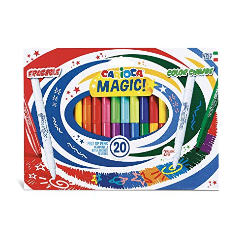 Marcador para Crianças CARIOCA 41369 (Multicor) Carioca - Instrumentos de escrita e desenho - multicor, 20 unidades, caixa de cartão