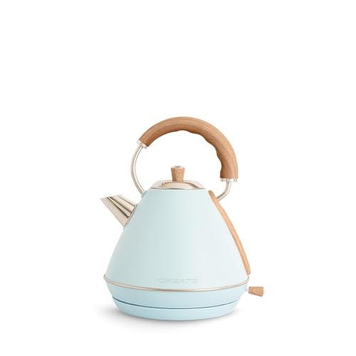 Chaleira Elétrica CREATE Retro L (1.7 L - 2200 W) CREATE - Eletrodomésticos de cozinha - 1.7 L, 2200 W, aço inoxidável