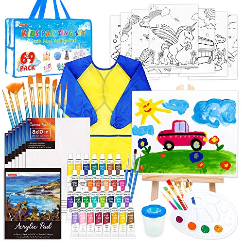 Conjunto de Artesanato SHUTTLE ART (6 anos) Shuttle Art - Kits de desenho e pintura - 69 jogos, tinta à base de água, quadro em madeira, pintura