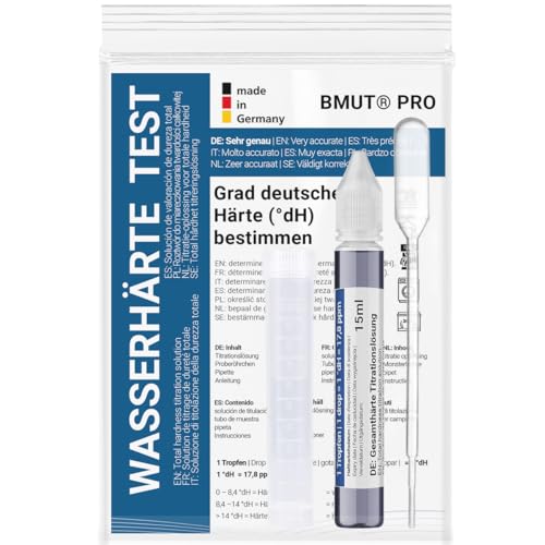 Conjunto de Testes para Dureza da Água COMPROBAR BMUT UG - Materiais de laboratório - testes, dureza, água, filtro