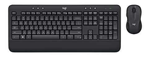 Teclado Wireless Logitech MK545 Advanced Preto Logitech - Conjuntos de acessórios de computador - wireless, full-size, ambidestro, confortável