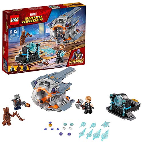 LEGO Marvel - O Desafio da Arma de Thor (Idade Mínima: 7) LEGO - Blocos de encaixe - lego, marvel, desafio, arma, Thor, vingadores