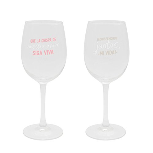 Copos MR. WONDERFUL WOA08920ES Conjunto de 2 Mr. Wonderful - Copos e canecas - conjunto, 2 copos, brinde