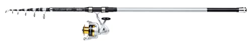Cana de Pesca MITCHELL Tanager 2 Sw Surf Tele Pro MITCHELL - Material de pesca - 3,66 metros, 0,91 metros, 340 gramos, alta qualidade