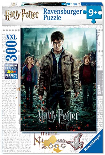 Puzzle RAVENSBURGER Harry Potter and the Deathly Hallows Part2 XXL 300 Peças Ravensburger - Quebra-cabeças de encaixar - puzzle, 3D, Harry Potter, castelo dos anos e das estrelas, 300 peças